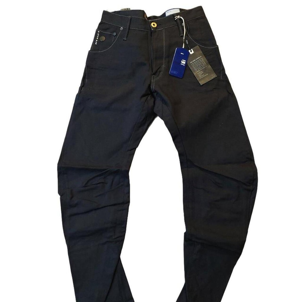 G-Star Raw ARC 3D Loose Tapered Raven Black Denim Jeans Sz 28 x 32